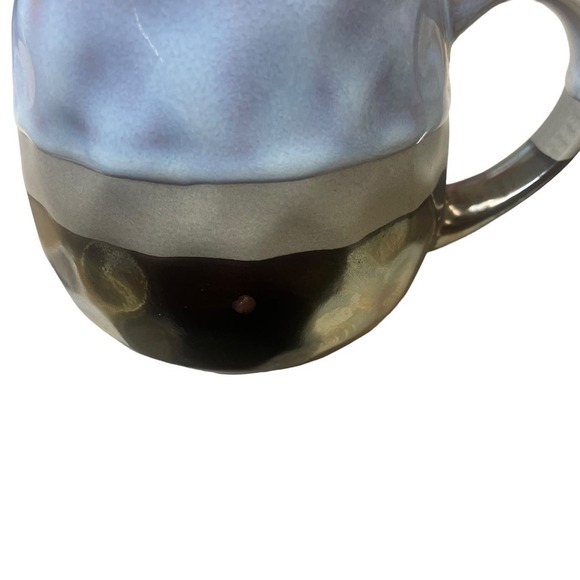 ROSHER‎ Stoneware Mug Metallic Artisan Drip Glaze - Picture 4 of 4